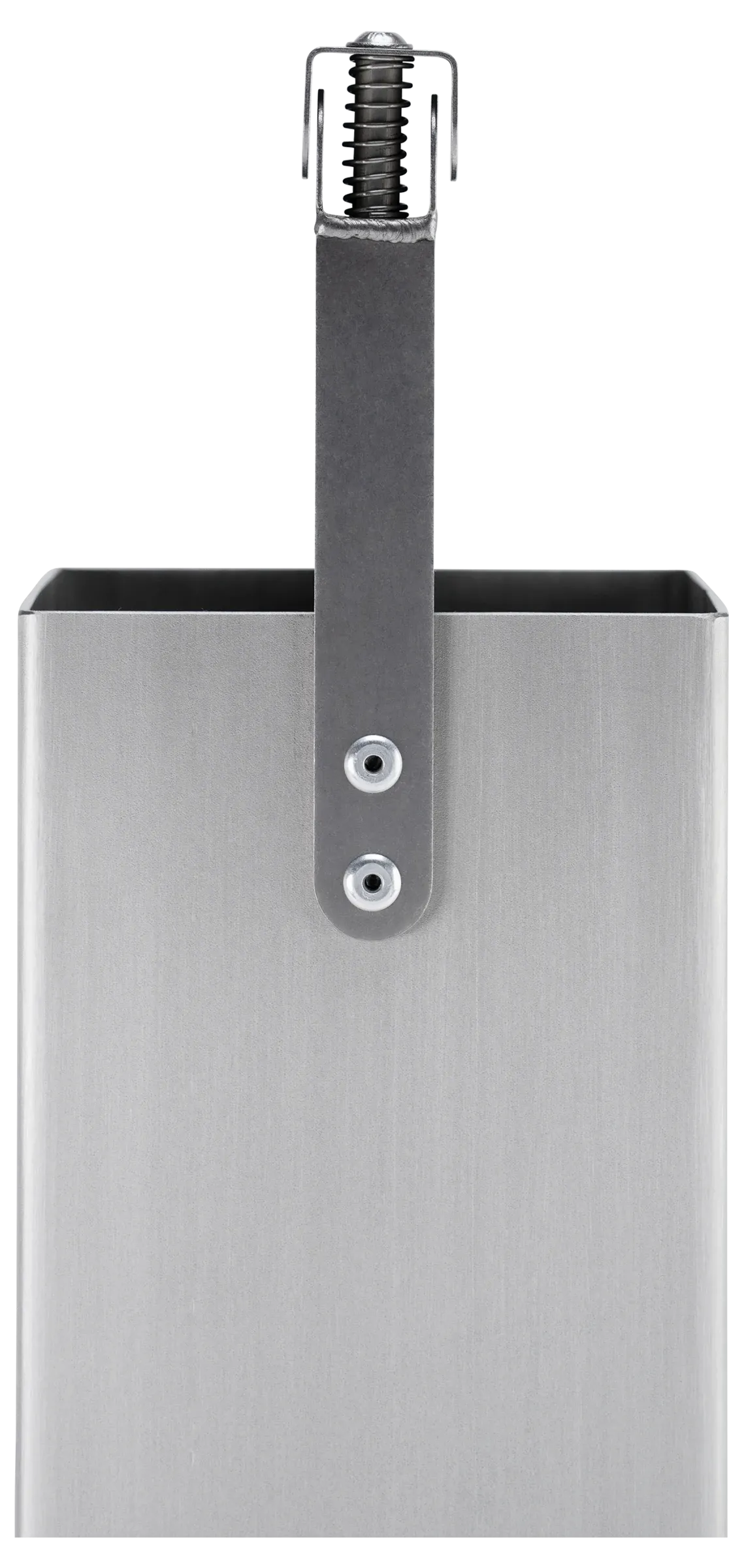 Detail des P1: gefederter Griff